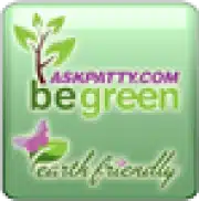 Japanese Motor Works: A green square logo features a stylized tree and butterfly, with the text ASKNATTY.COM, be green, and earth friendly in varying shades of purple and green.